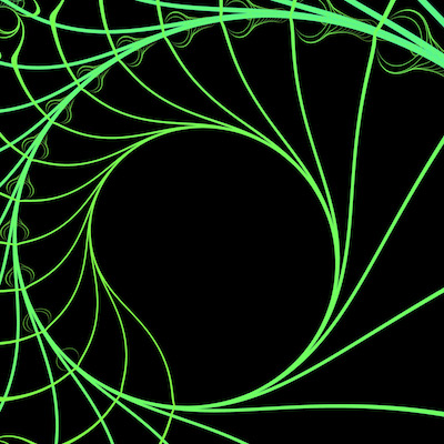 fracme / stockarch.com (http://stockarch.com/images/abstract/patterns/green-shell-lines-2119)